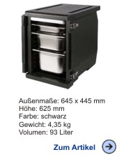 Thermobox Frontlader 93 Liter