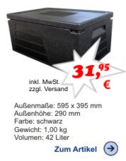 Thermobox Gastronorm 230mm Basic Line