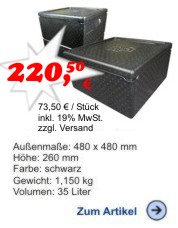 Thermobox Pizza Family 200mm