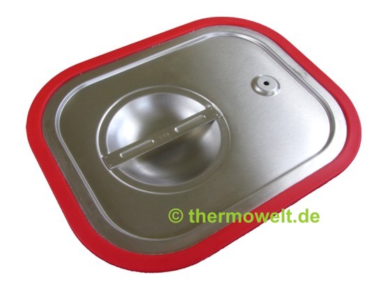 GN-Deckel 1/2 mit Silikondichtung