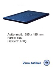 Ersatzdeckel Allround blau