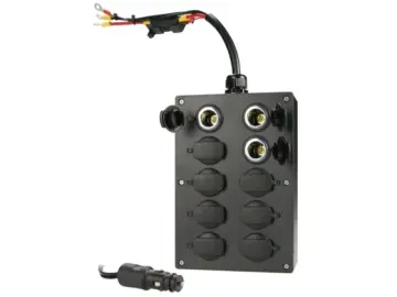10er Buchsenleiste 12 V - flexibel unterwegs