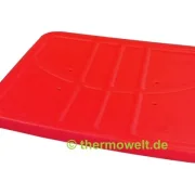 5 x Silikondeckel rechteckig für Menüteller tief
