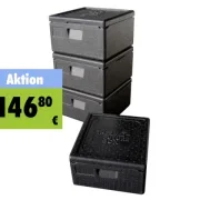 4 x Pizzabox 175mm, schwarz