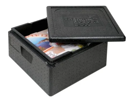 4 x Pizzabox 175mm, schwarz