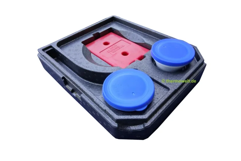 Dinnerbox +2 HOT Komplett-Set ( Thermo Lunchbox )