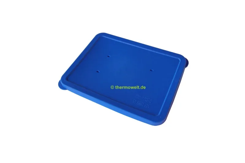 Silikondeckel für Porzellan-Menüteller rechteckig